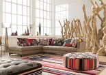 Lovers of high end furniture should apply to a French famous company Roche Bobois Group. This brand produces luxury furniture and presents exclusive collections every six months.