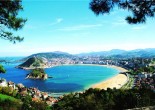 If you visit San Sebastian, you’ll be enchanted with this place. There you can find mouth-watering food, scenic landscapes and best European white sandy beaches.